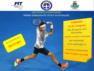 Read more about the article PRIMO TORNEO FIT CITTA’ DI PLOAGHE – DAL 20 AGOSTO