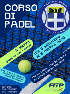 Scopri di più sull'articolo Corso Padel dall’ 8 settembre
